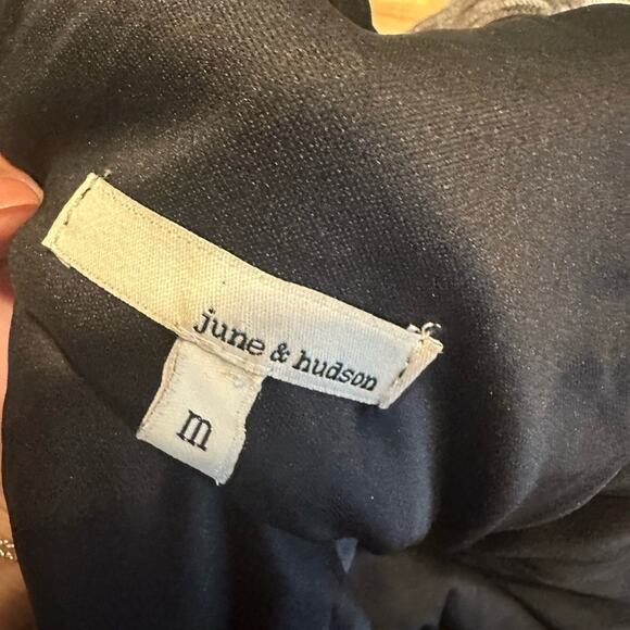 June & Hudson Metallic Romper Sequins Jumper Silver - Picture 3 of 7